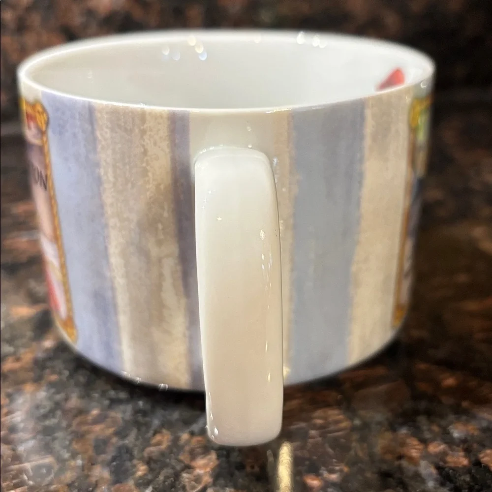 Soup Mug Cape Shore Catch of the Day Boston Oversized Coastal Ocean Nautical